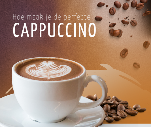 Hoe maak je de perfecte cappuccino? Lees hier de 5 stappen.