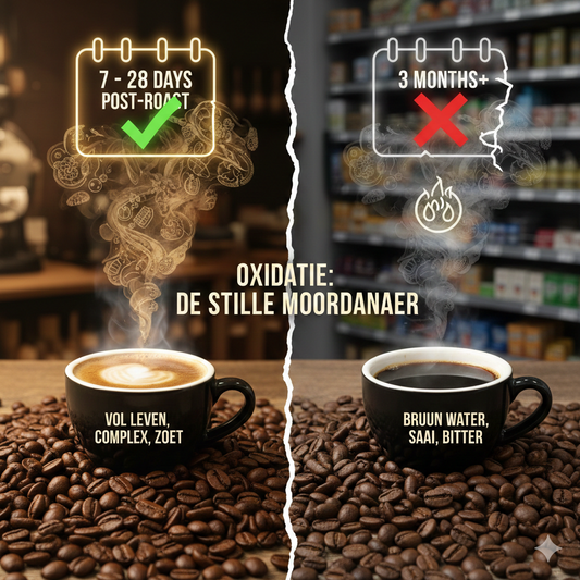 Houdbaarheid van koffiebonen: waarom jouw koffie waarschijnlijk al oud is voordat je hem drinkt