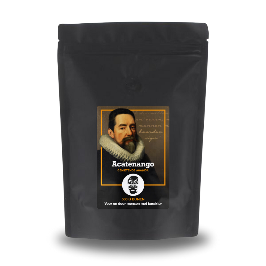 Acatenango koffiebonen - Man met de Baard - Acatenango koffie chocolade en noten