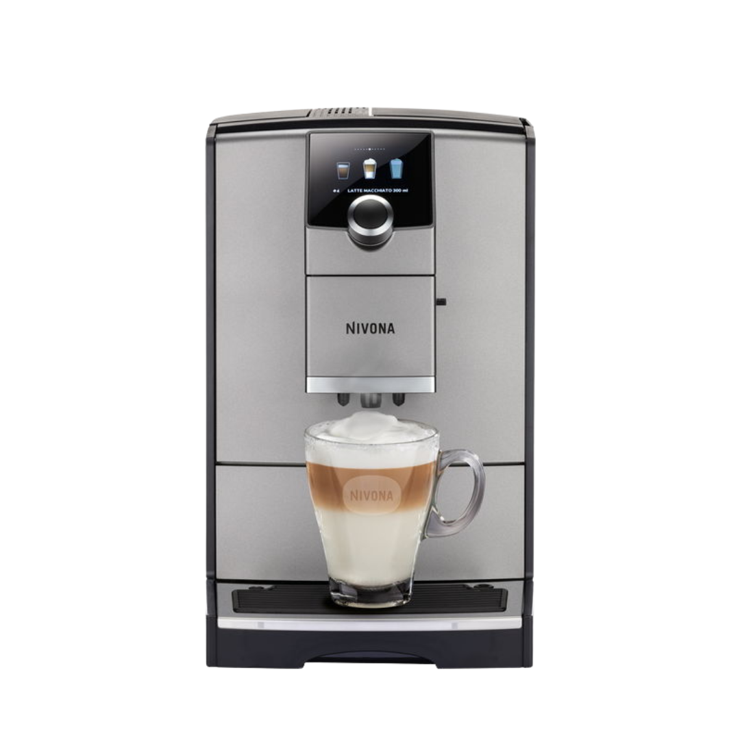 De kwaliteit van een portafilter met één druk op de knop. De 7-serie biedt gemak en plezier, zelfs voor een cappuccino of latte macchiato, dankzij de OneTouch optie. Sluit de melk aan, druk op de knop en geniet. Het melksysteem is eenvoudig te reinigen. De NICR 795 is verkrijgbaar in een hoogwaardig titanium design.