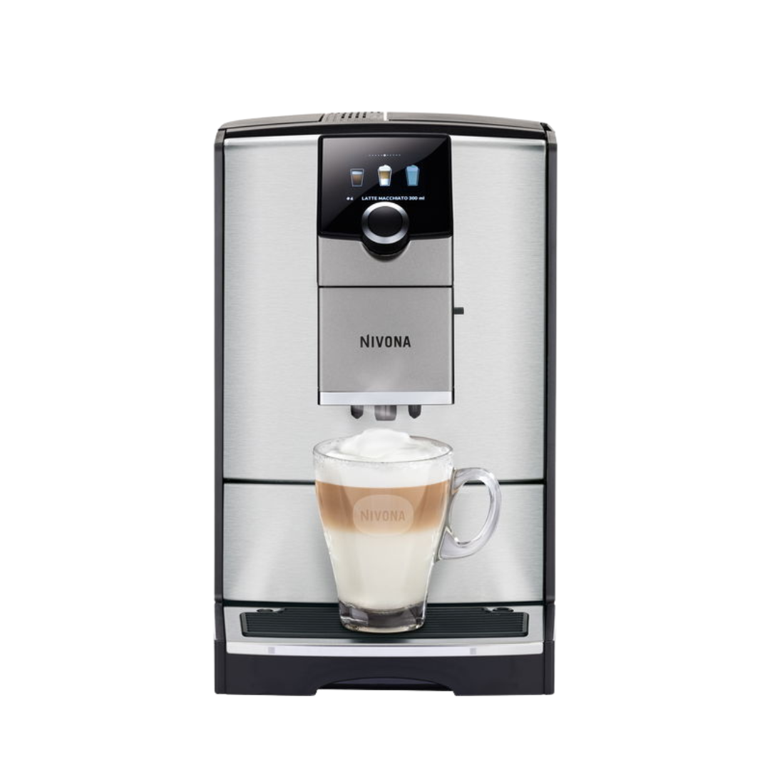 Genieten met één druk op de knop - zelfs voor cappuccino en latte macchiato. De 7-serie biedt gemak met de OneTouch-functie voor snel en eenvoudig koffie maken. Met live programmering sla je je favoriete recept op in de volautomatische machine. De cappuccinokenner stelt je in staat de volgorde van melk en koffie aan te passen. Alles precies zoals jij het lekker vindt, met de NICR 799 met roestvrijstalen front.