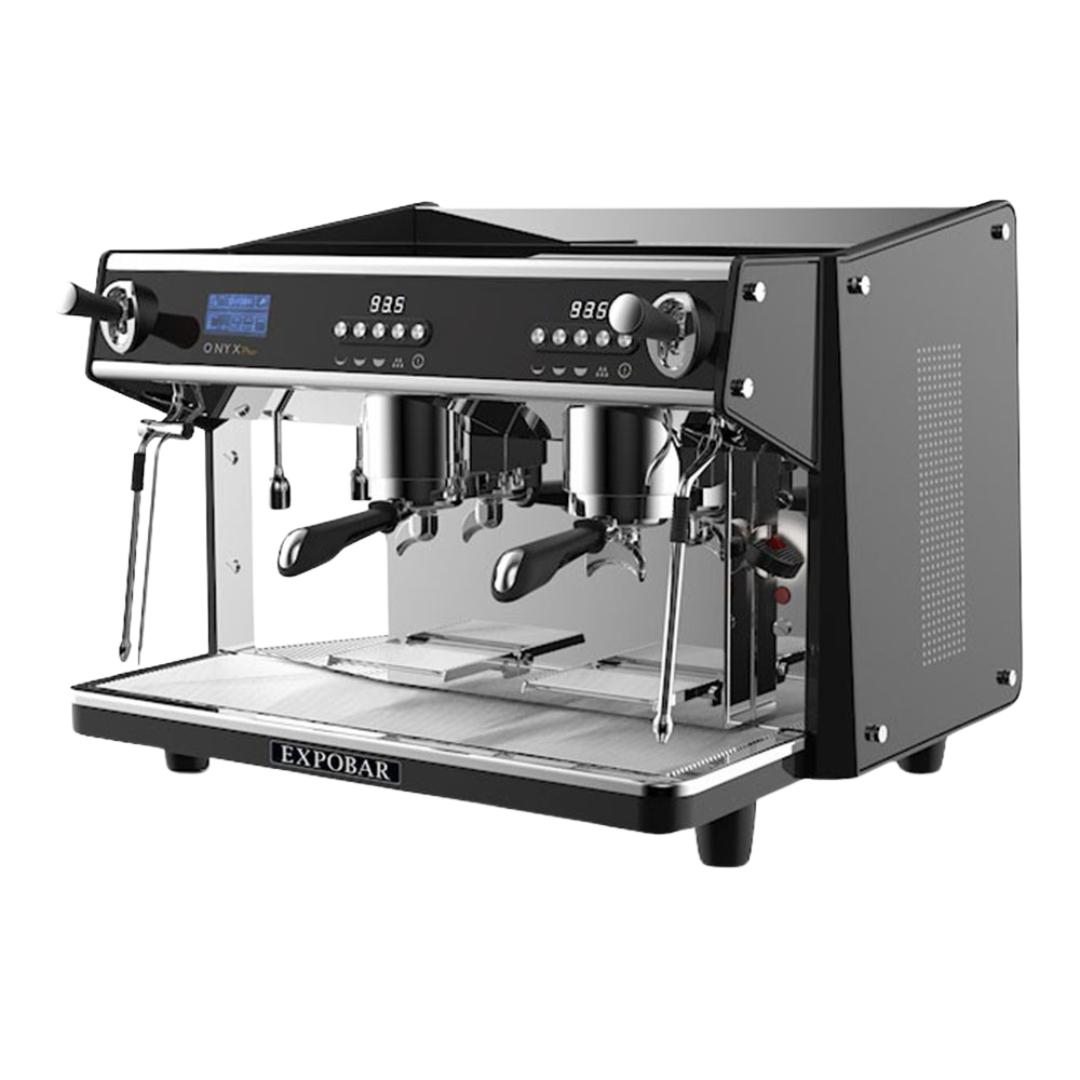 Dit Spaanse espressomachine merk staat bekend om zijn ongeëvenaarde prijs/kwaliteitverhouding en professionele uitstraling. Het nieuwste model, Onyx, is een doorontwikkeling van het populaire G-10. De Onyx is een professionele espressomachine die de hele dag door hard kan werken.

Deze machine heeft een strak design en bevat de volgende kenmerken: 2 groepen, een elektronisch schakelbord om de koffiedoseringen volumetrisch te regelen, automatische watervulling en een 11,5 liter koperen ketel. Bovendien heef