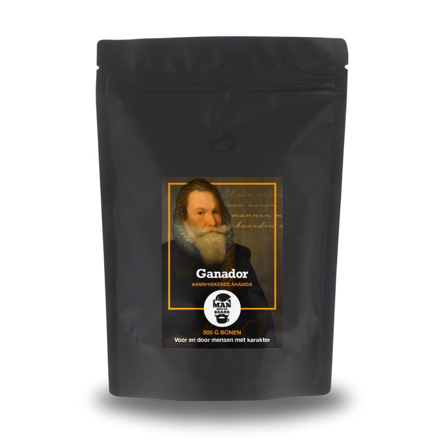 Ganador | Single Origin koffiebonen uit Colombia – Cauca | Man met de Baard