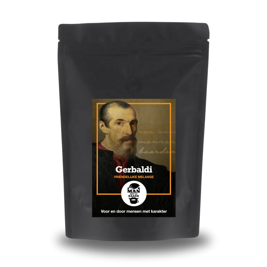 Gerbaldi koffiebonen met kruiden en chocolade van Man met de Baard, 500 gram