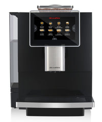 De Dr. Coffee F10 koffiemachine, perfect voor een klein kantoor tot 10 personen. Voorzien van een metalen 16 grams portafilter en een voorinfusie-optie voor optimale koffie-extractie en een uitstekende prijs-kwaliteitverhouding.